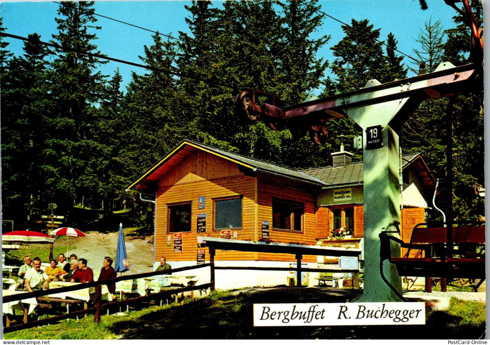 48138 - Niederösterreich - Hohe Wand , Bergbuffet R. Buchegger - Nicht Gelaufen 1975 - Neunkirchen