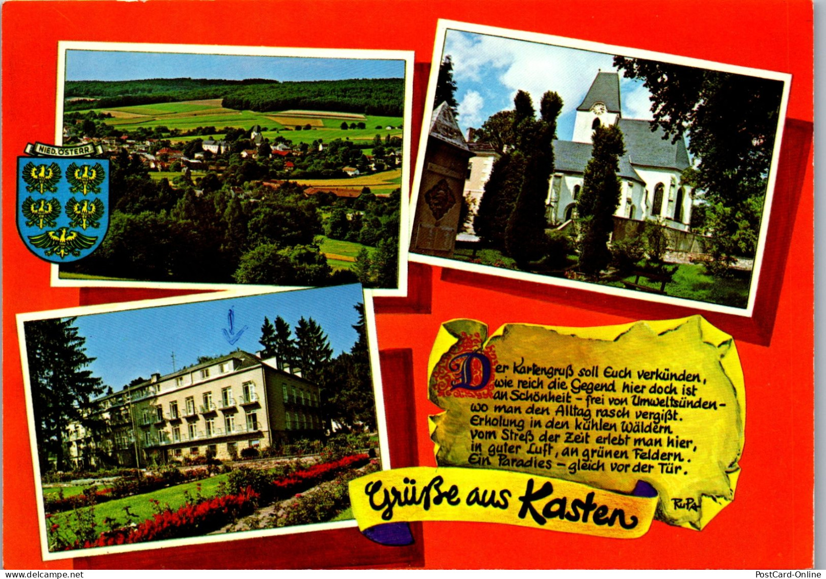 48141 - Niederösterreich - Kasten , Mehrbildkarte - Gelaufen  - St. Pölten