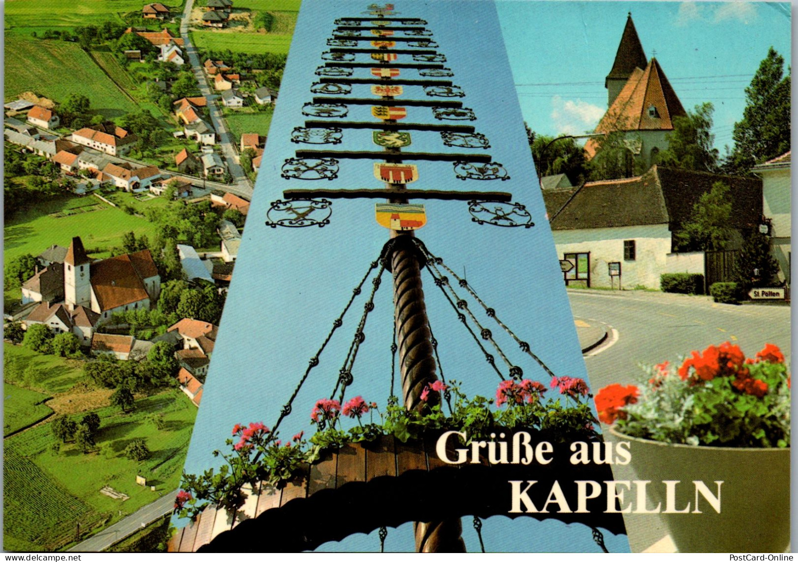 48132 - Niederösterreich - Kapelln , Gewerbebaum , Mehrbildkarte - Gelaufen 1985 - St. Pölten