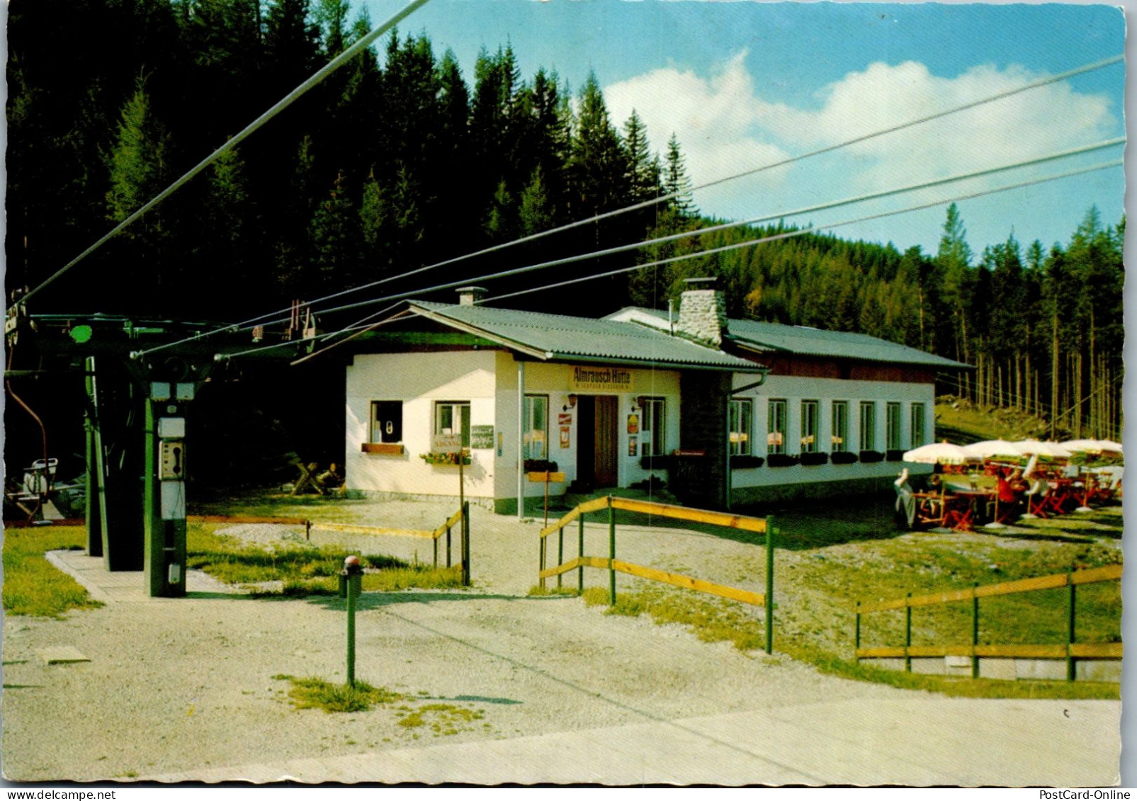 48127 - Niederösterreich - Kampstein , Bergstation Kampstein , Almrausch Hütte , Leopold Dissauer - Gelaufen  - Neunkirchen