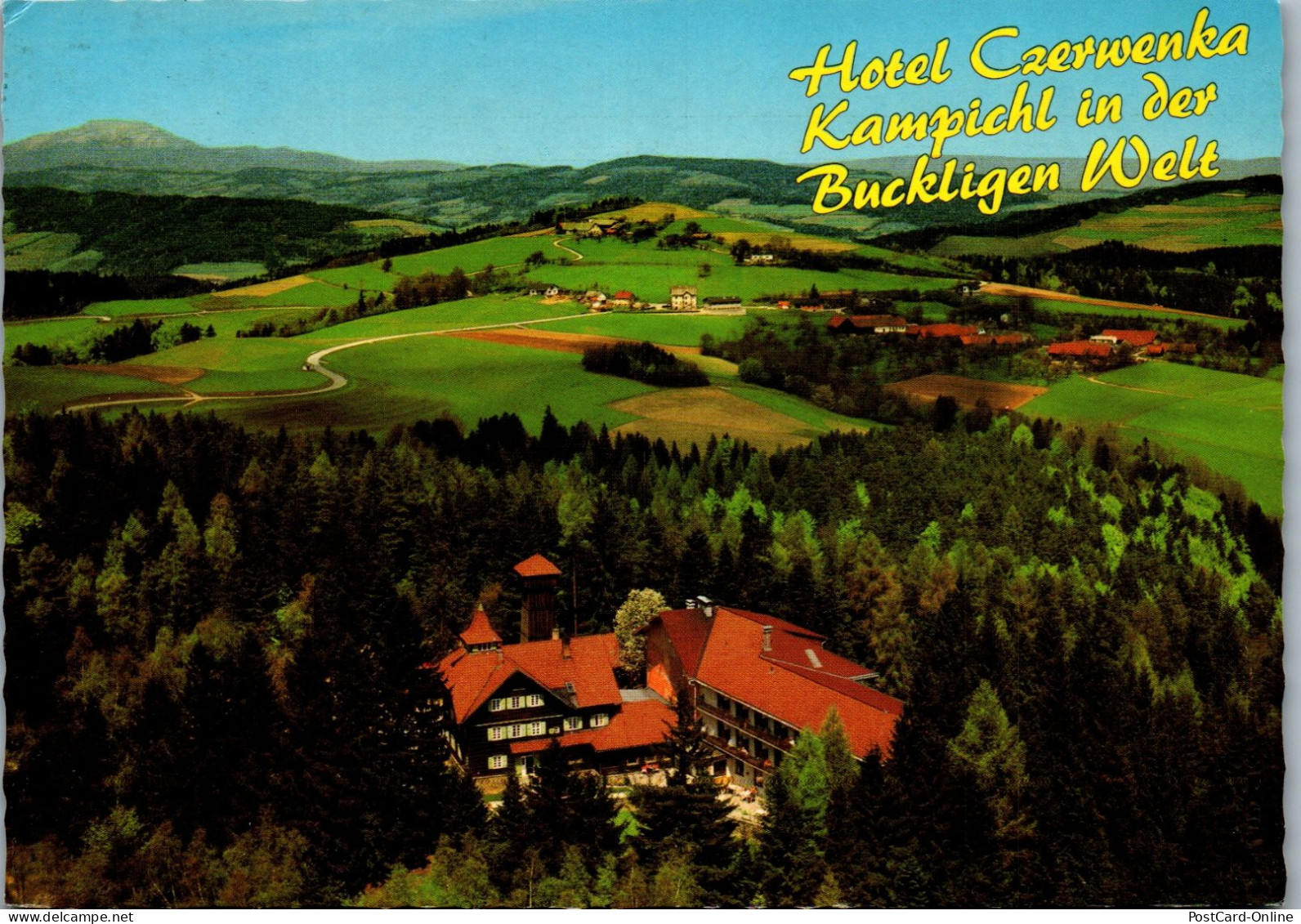 48126 - Niederösterreich - Kampichl , Hotel Czerwenka , Bucklige Welt - Gelaufen 1984 - Neunkirchen