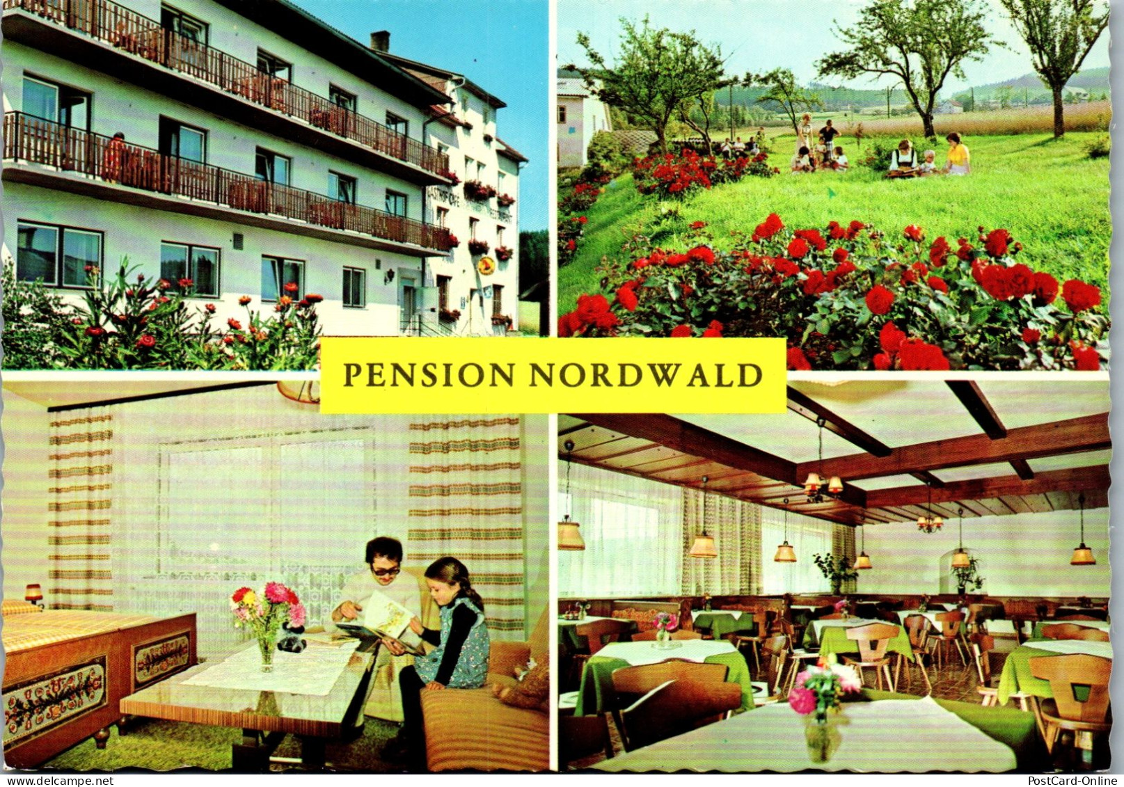 48095 - Niederösterreich - Hirschenwies , Pension Nordwald , Karl Fröstl - Nicht Gelaufen  - Gmünd