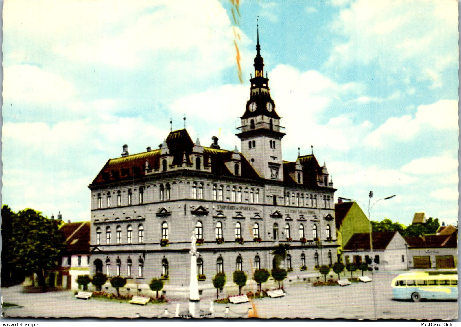 48070 - Niederösterreich - Laa A. D. Thaya , Rathaus - Gelaufen 1984 - Laa An Der Thaya