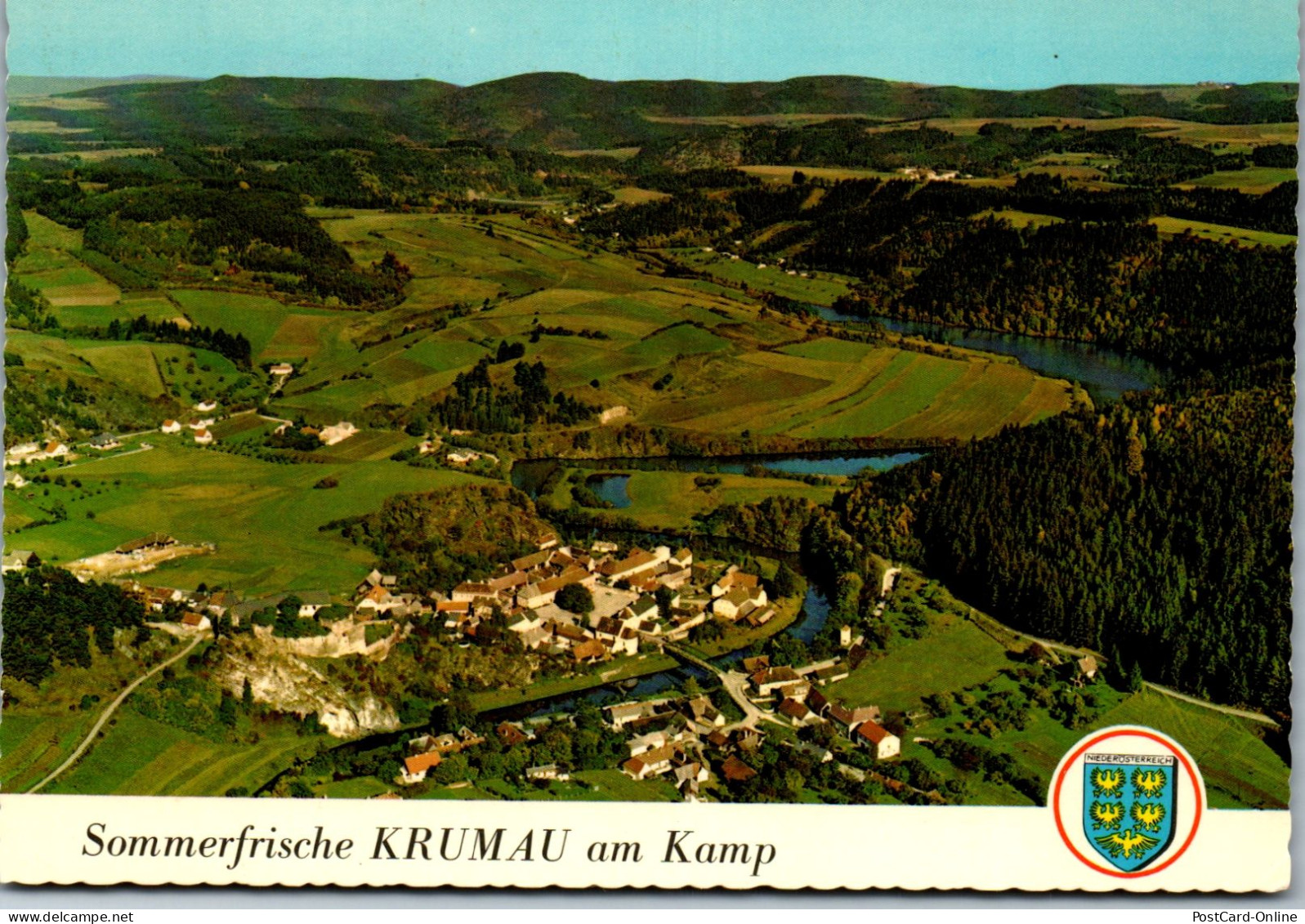 48074 - Niederösterreich - Krumau Am Kamp , Panorama - Nicht Gelaufen  - Krems An Der Donau