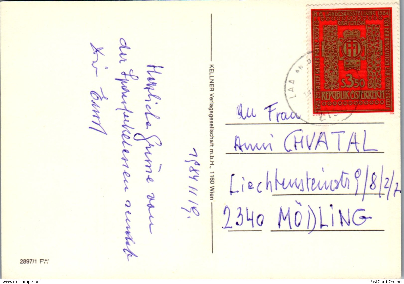 48072 - Niederösterreich - Laa A. D. Thaya , Mehrbildkarte - Gelaufen 1984 - Laa An Der Thaya