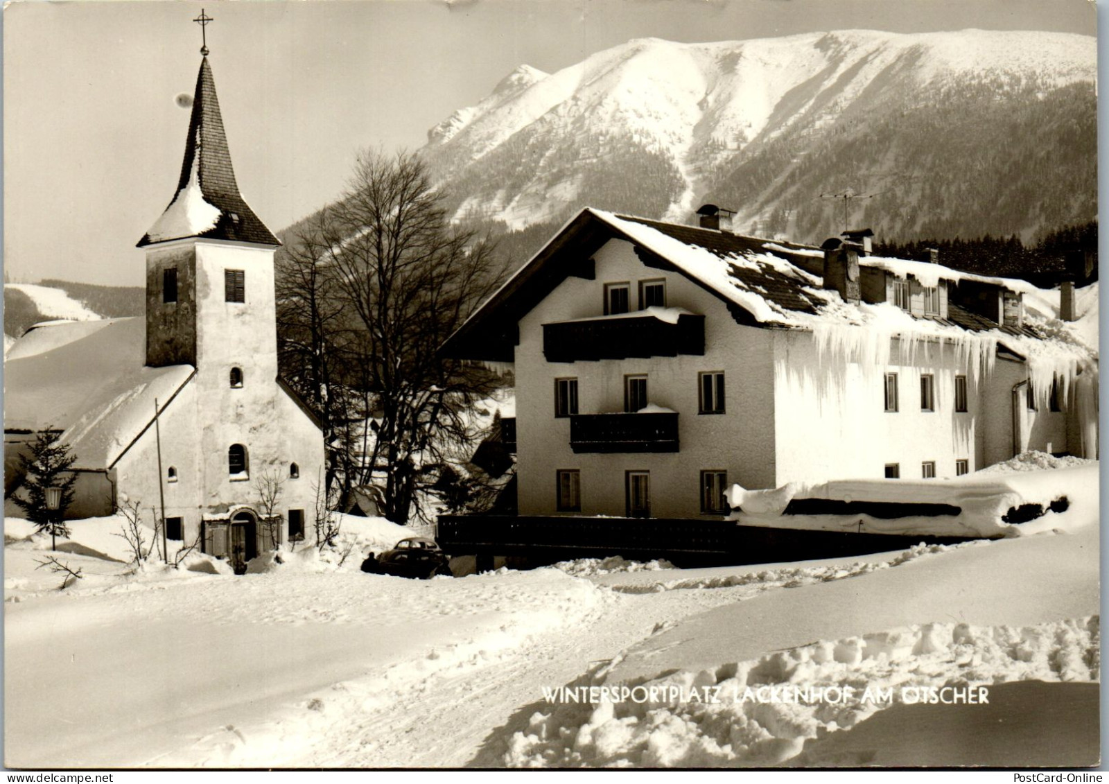 48069 - Niederösterreich - Lackenhof , Am Ötscher , Wintersportplatz , Winter - Gelaufen 1966 - Gaming