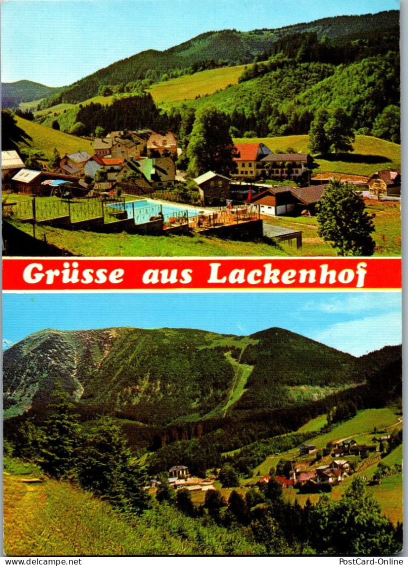 48053 - Niederösterreich - Lackenhof , Am Ötscher , Mehrbildkarte - Gelaufen  - Gaming