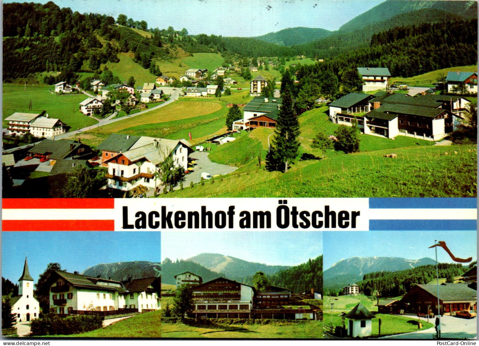 48058 - Niederösterreich - Lackenhof , Am Ötscher , Mehrbildkarte - Gelaufen 1983 - Gaming