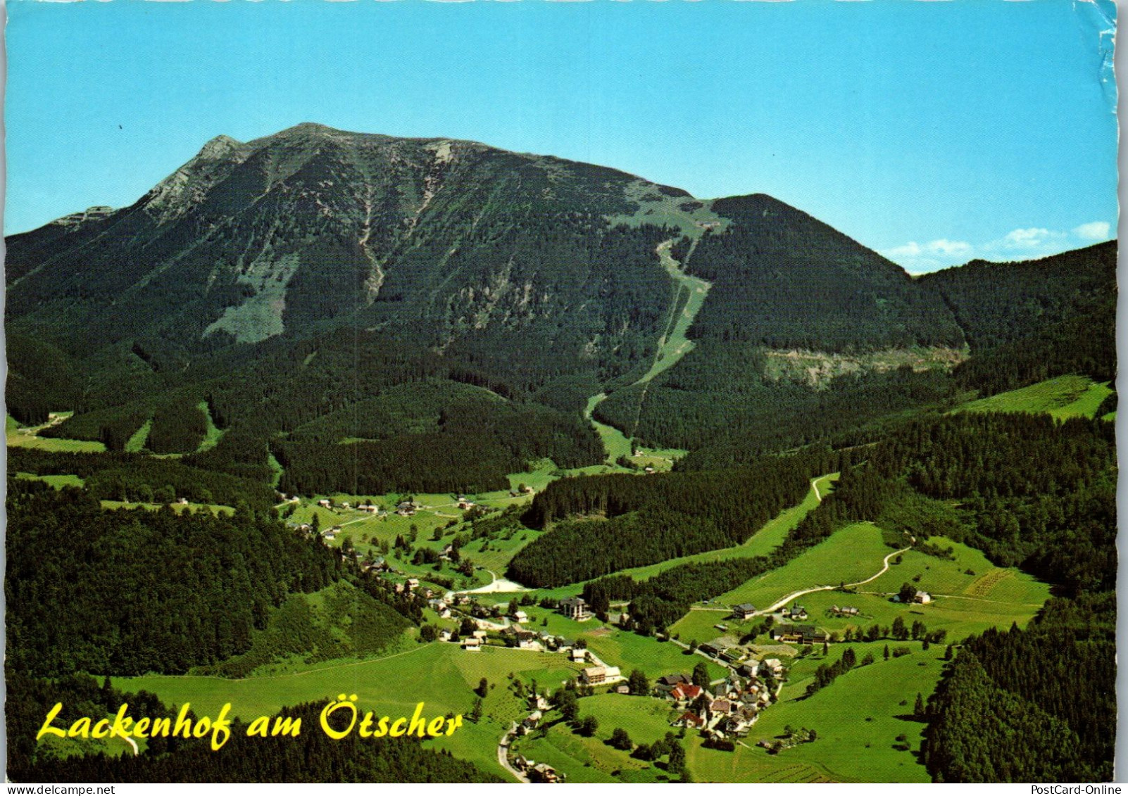 48055 - Niederösterreich - Lackenhof , Am Ötscher , Panorama - Gelaufen 1983 - Gaming