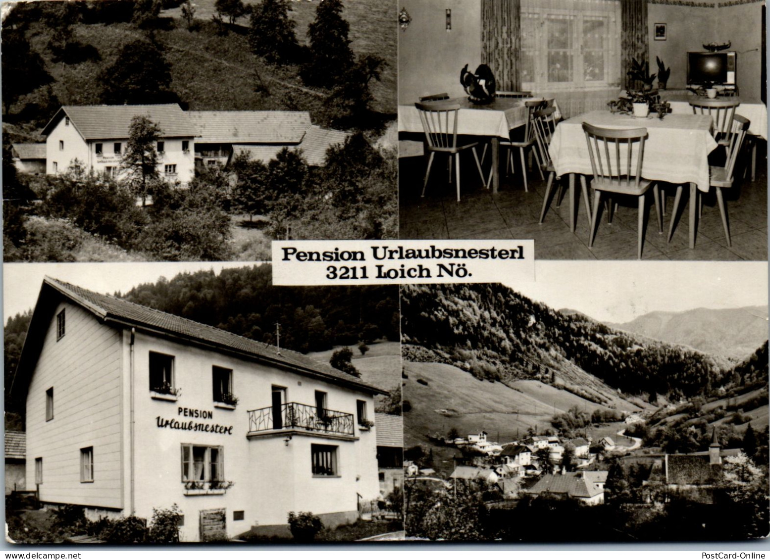 48047 - Niederösterreich - Loich , Pension Urlaubsnesterl , Mehrbildkarte - Gelaufen 1977 - St. Pölten