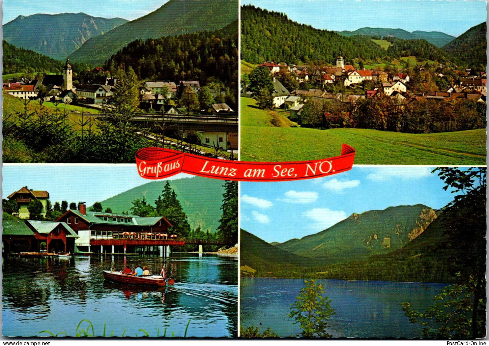 48040 - Niederösterreich - Lunz Am See , Lunzersee , Mehrbildkarte - Nicht Gelaufen  - Lunz Am See