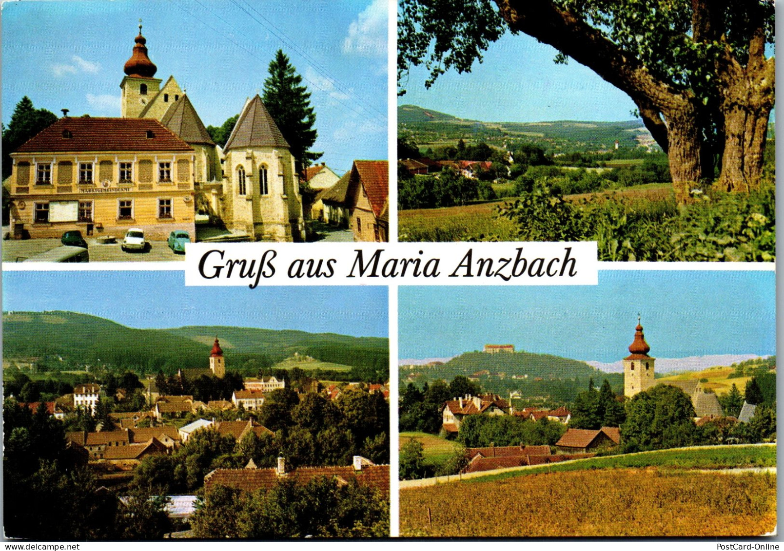 48034 - Niederösterreich - Maria Anzbach , Wallfahrtsort , Mehrbildkarte - Gelaufen 1969 - St. Pölten