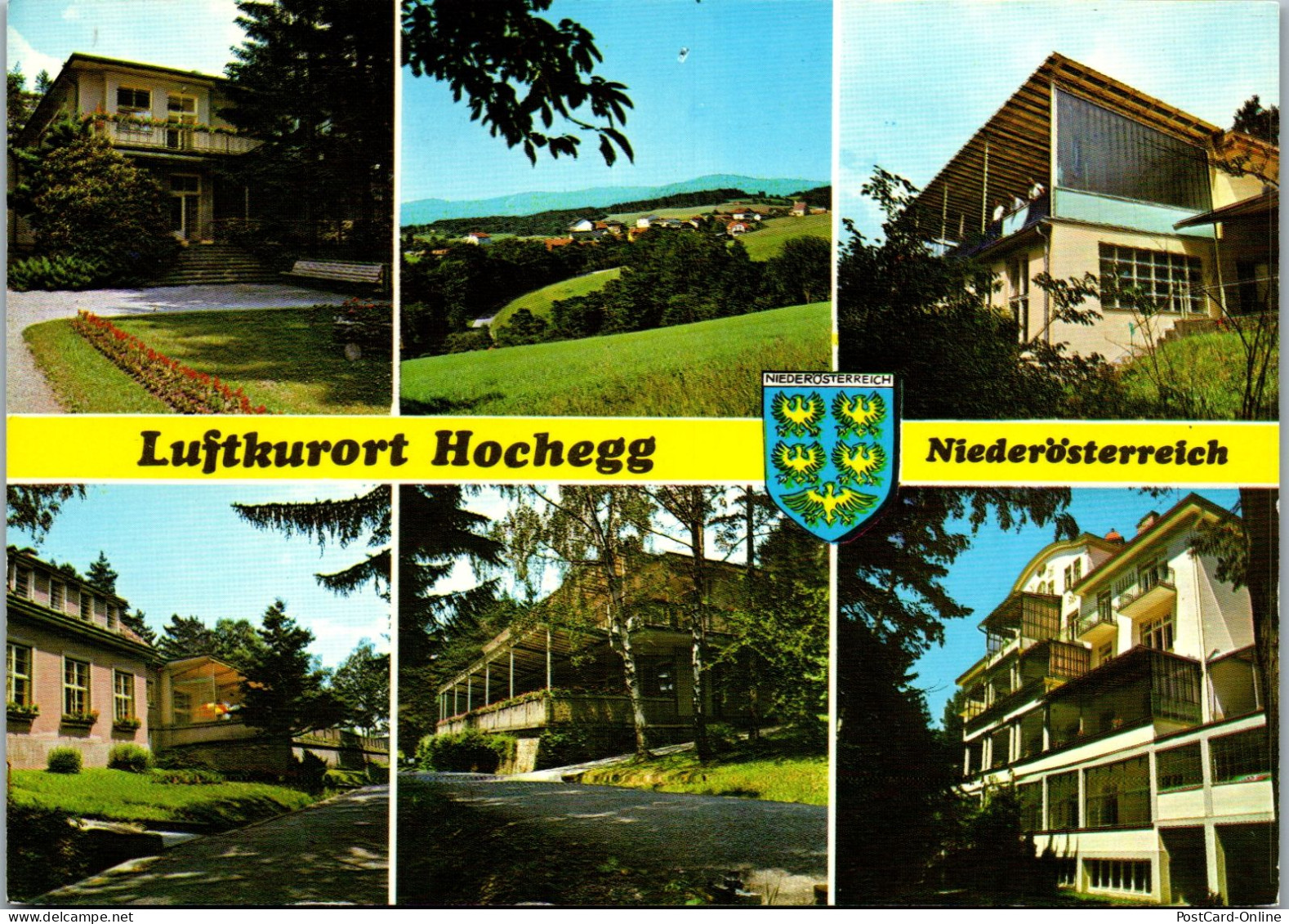 48092 - Niederösterreich - Hochegg , Grimmenstein , Mehrbildkarte - Gelaufen 1983 - Neunkirchen