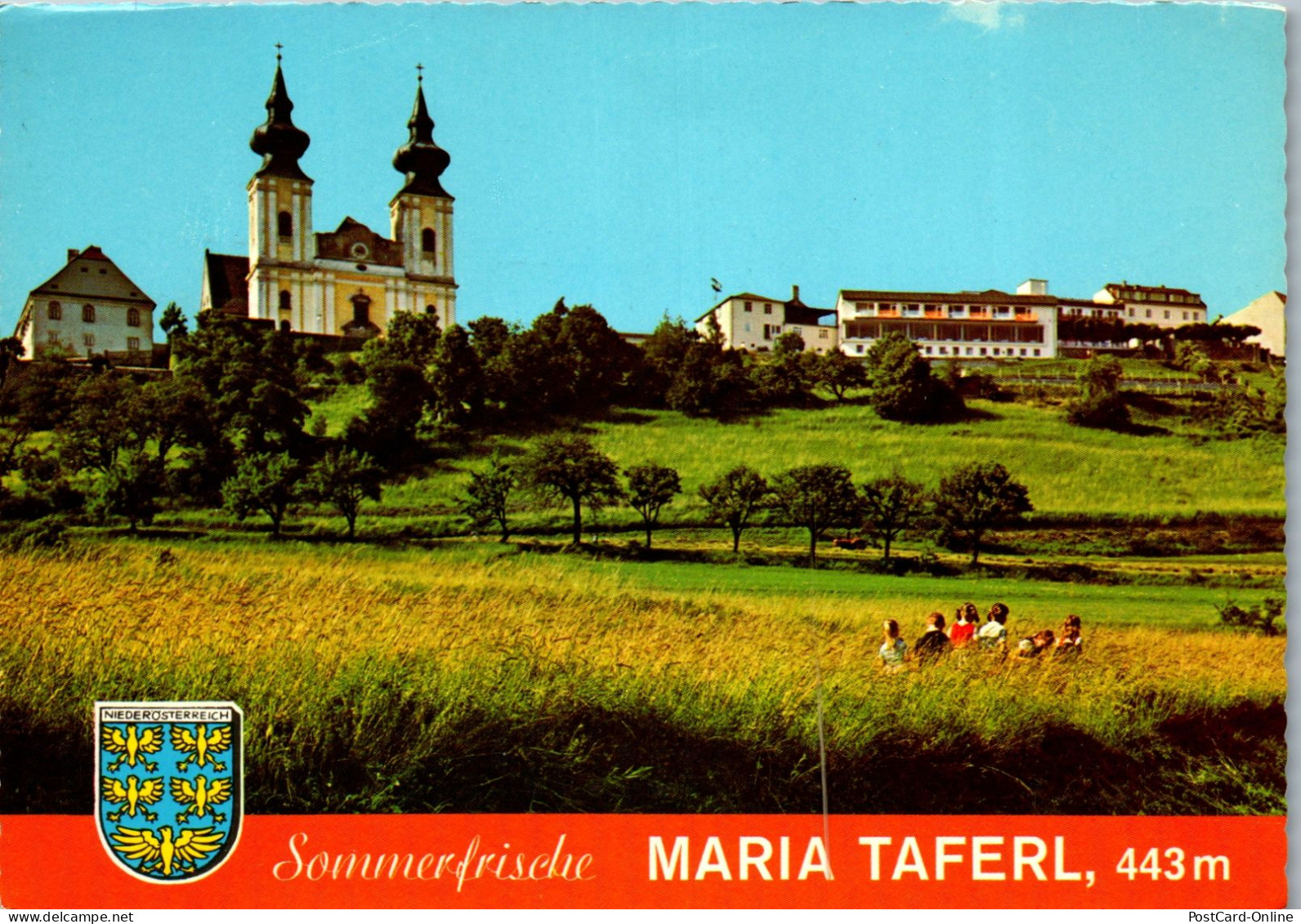 47984 - Niederösterreich - Maria Taferl , Basilika - Gelaufen 1981 - Maria Taferl