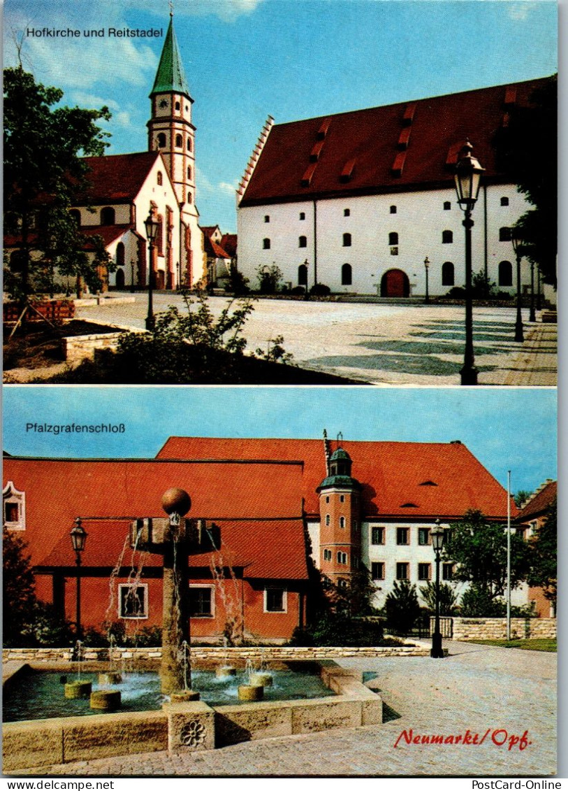 47706 - Deutschland - Neumarkt , Opf. Hofkirche Und Reitstadel , Pfalzgrafenschloß - Nicht Gelaufen  - Neumarkt I. D. Oberpfalz