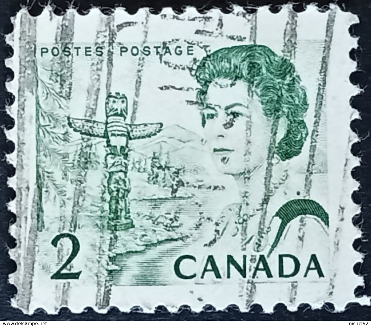 Canada 1967-72 - YT N°379 - Oblitéré - Gebraucht