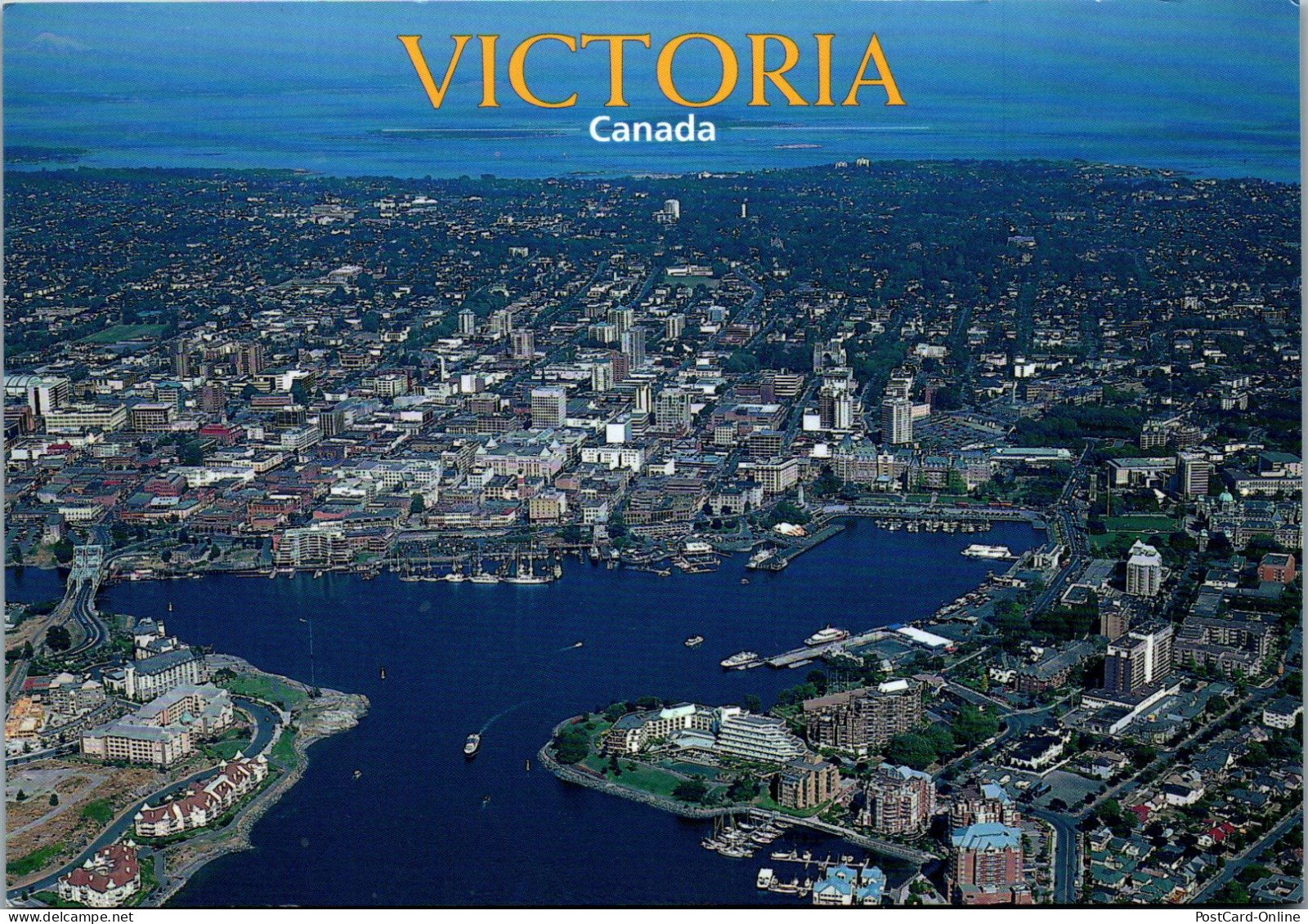 48540 - Kanada - Victoria , Panorama - Gelaufen 1998 - Victoria