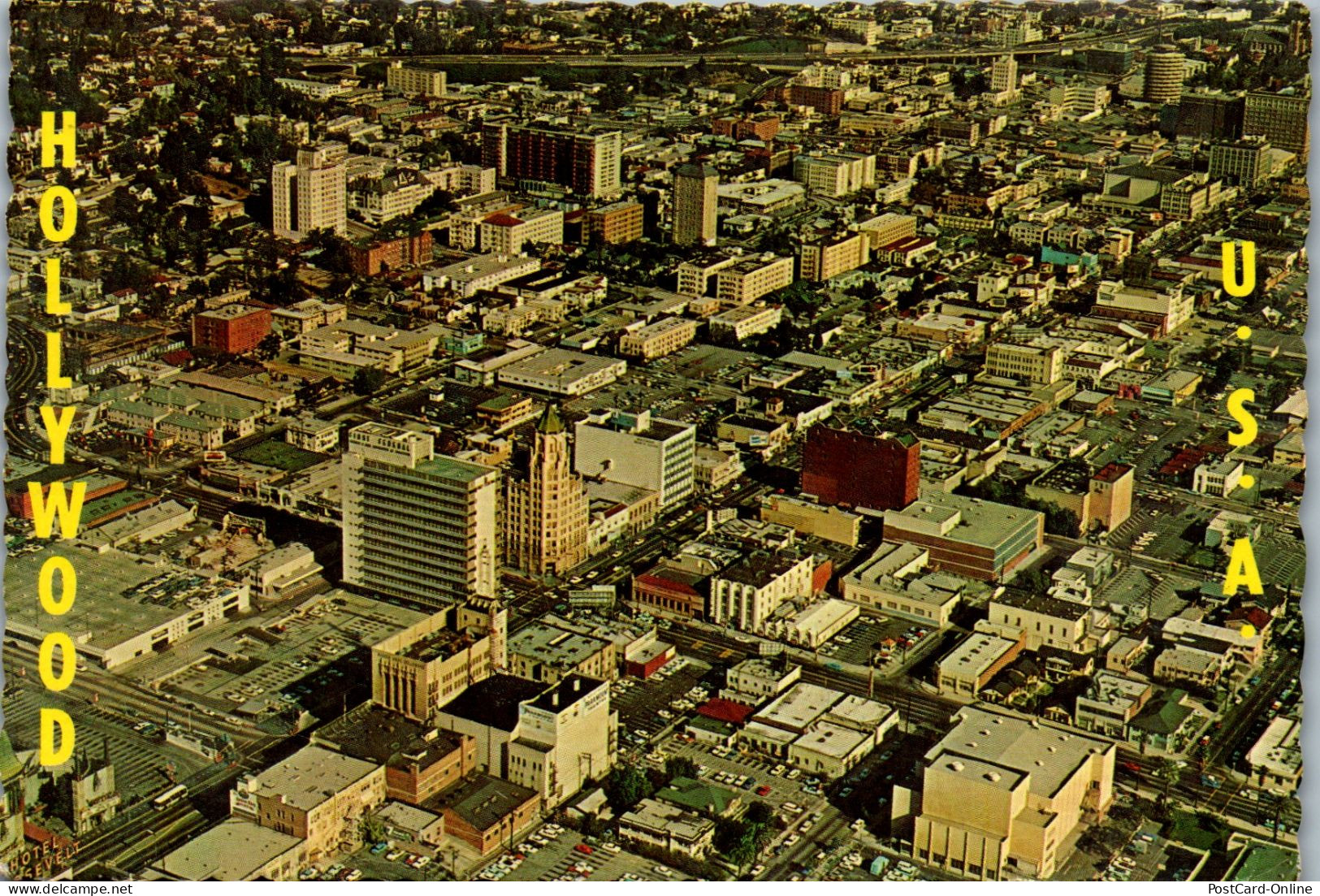 48299 - USA - Hollywood , Panorama , California - Gelaufen 1969 - Los Angeles