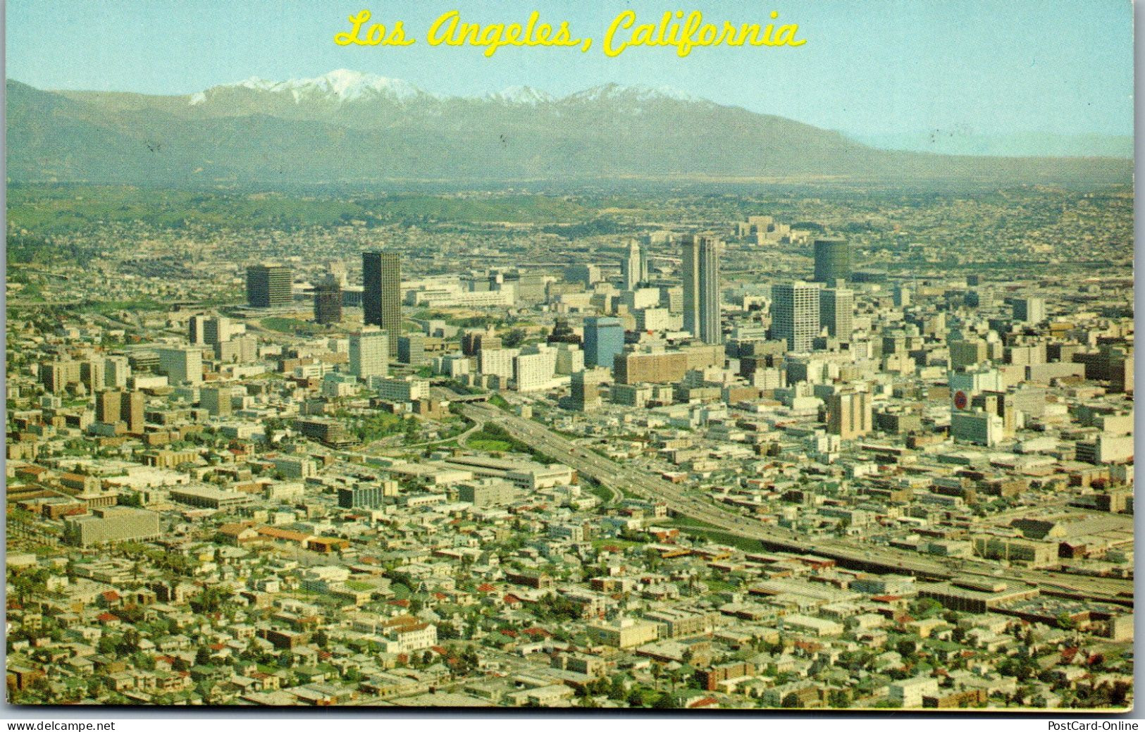 48159 - USA - Los Angeles , Panoramic View Of Los Angeles , California - Nicht Gelaufen  - Los Angeles