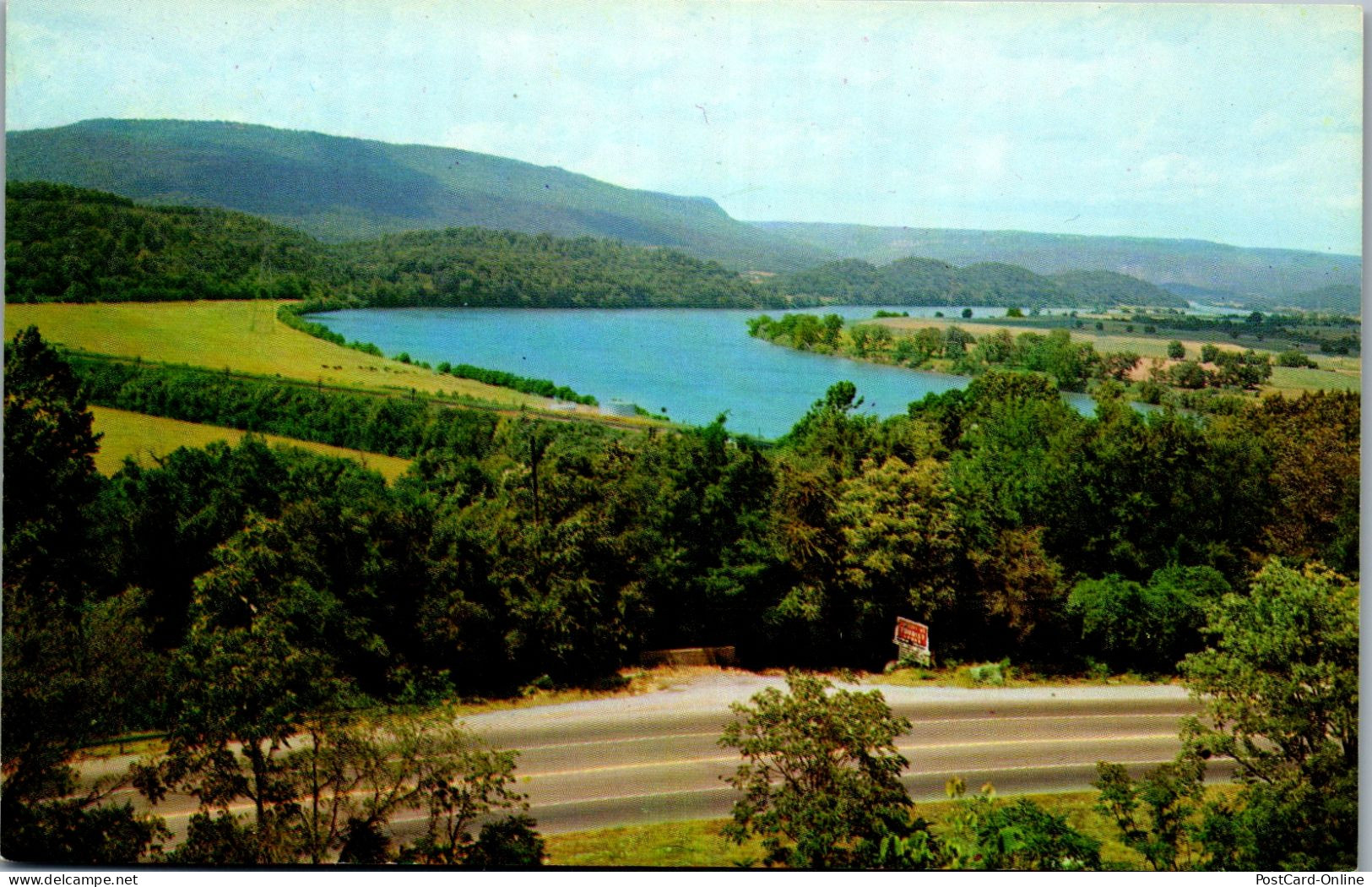 48162 - USA - Chattanooga , Tennessee River And Highways Seen From Lookout Mountain , Tennessee - Nicht Gelaufen  - Chattanooga