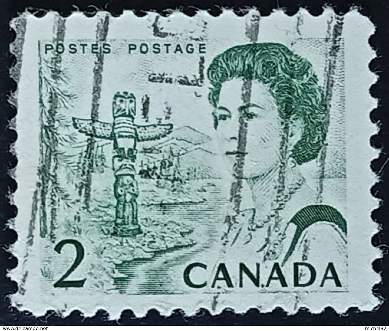 Canada 1967-72 - YT N°379 - Oblitéré - Usati