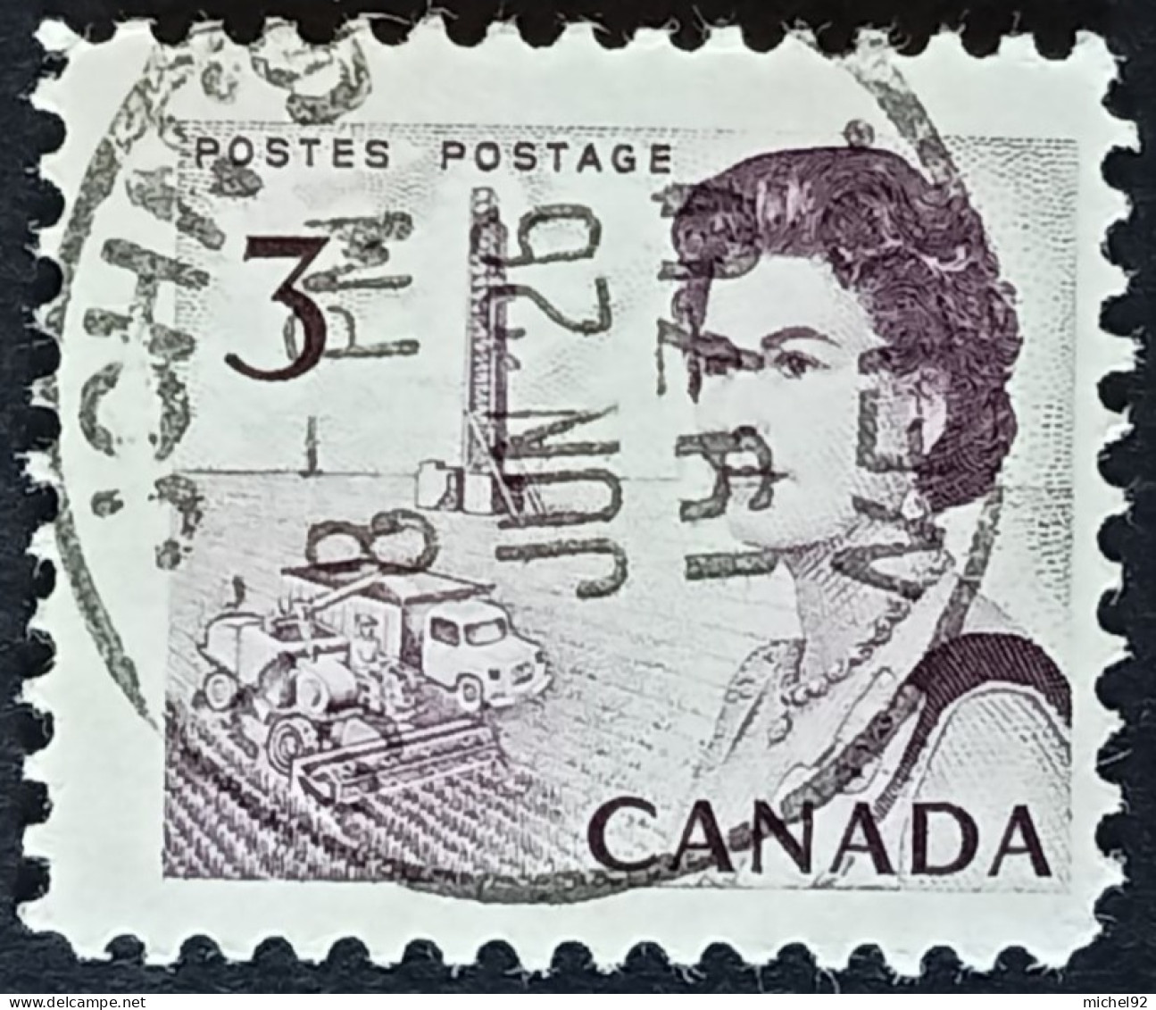 Canada 1967-72 - YT N°380 - Oblitéré - Oblitérés