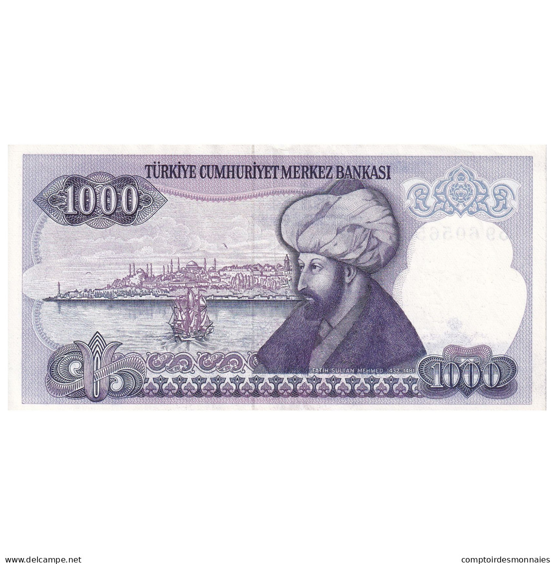 Billet, Turquie, 1000 Lira, 1970, KM:196, SUP - Turquie