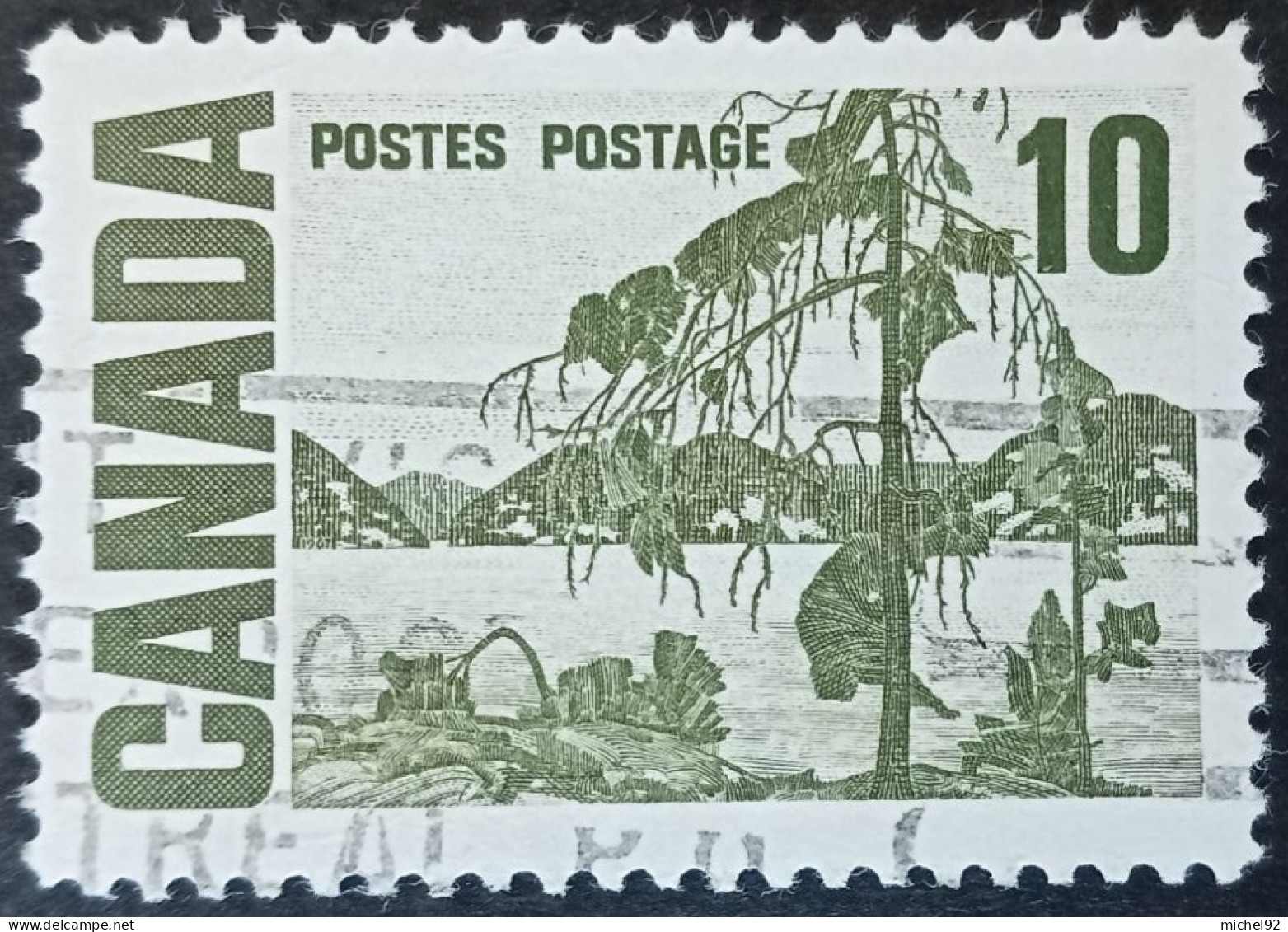 Canada 1967-72 - YT N°384 - Oblitéré - Used Stamps