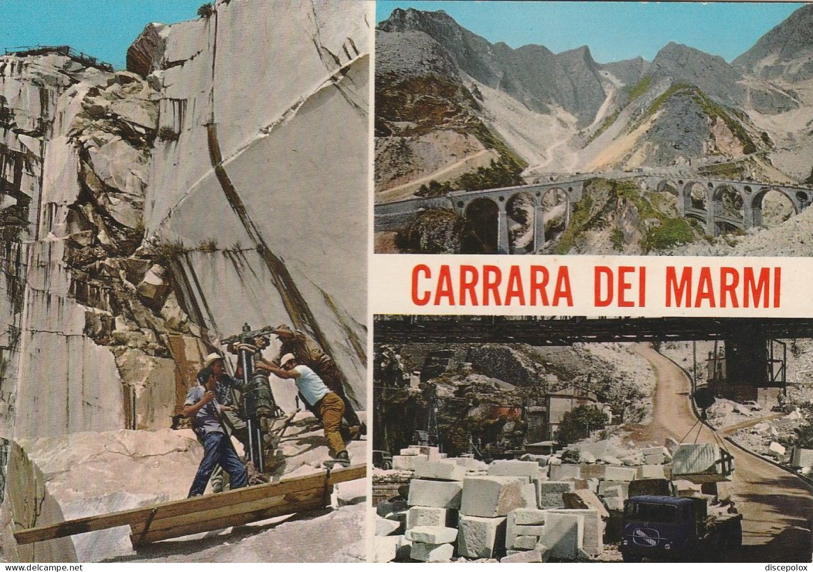 U4762 Carrara Dei Marmi - Panorama Vedute Multipla / Non Viaggiata - Carrara