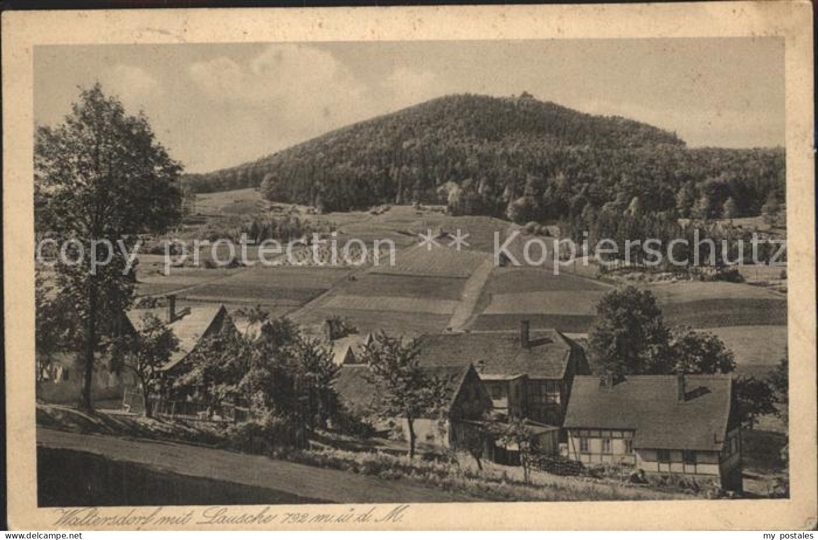 42343877 Waltersdorf Zittau Mit Lausche Waltersdorf Zittau - Grossschoenau (Sachsen)