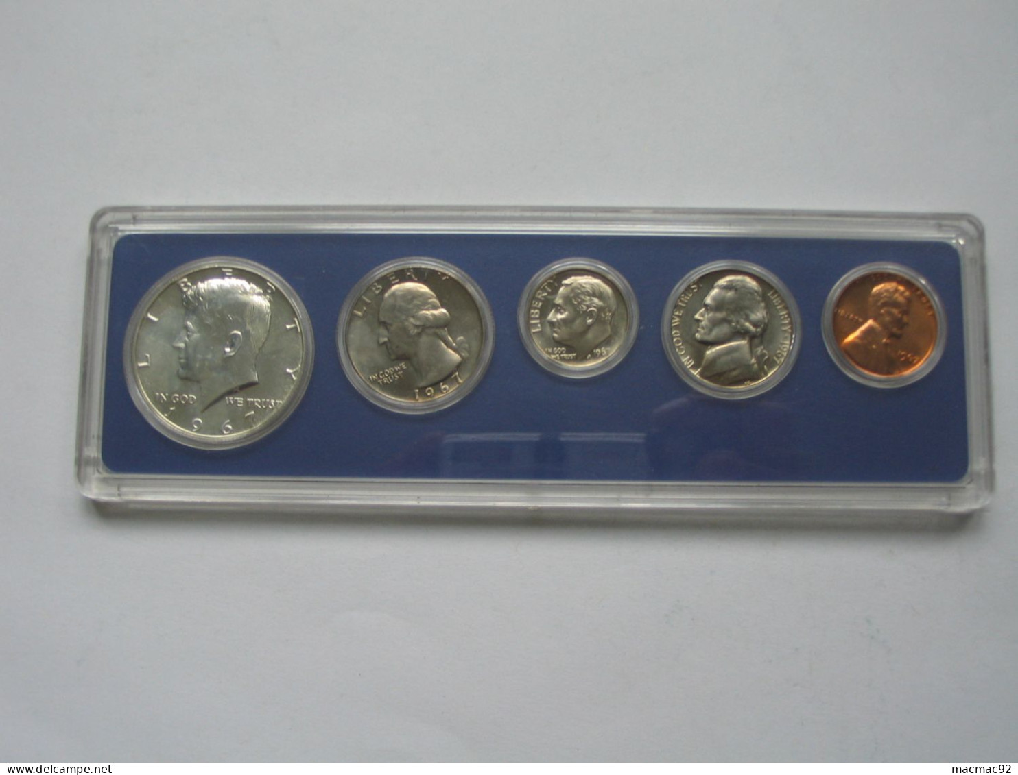 Etats-Unis -Coffret FDC 1967 Avec 5 Monnaies   **** EN ACHAT IMMEDIAT **** - Mint Sets