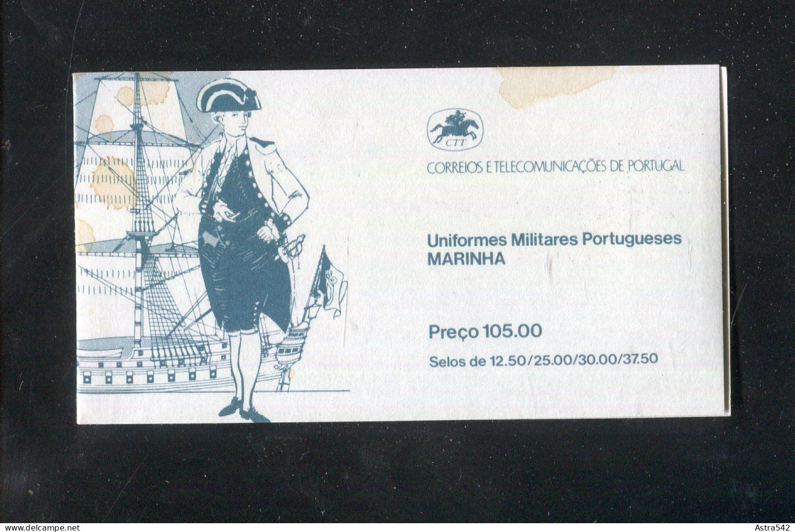 "PORTUGAL" 1983, Markenheftchen Mi. 1 "Uniformen" ** (4721) - Postzegelboekjes