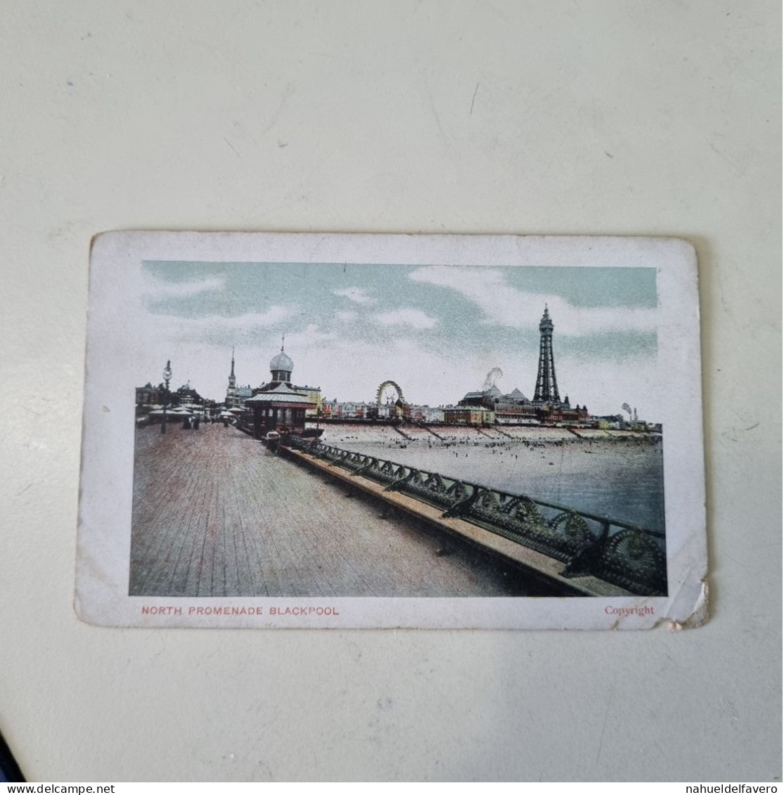 Uncirculated Postcard - UK - NORTH PROMENADE BLACKPOOL - Blackpool