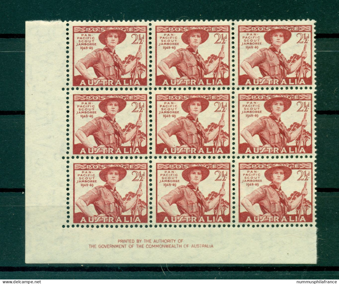 Australie 1948 - Y & T N. 163 - Jamboree Du Pacifique (Michel N. 193) - Mint Stamps