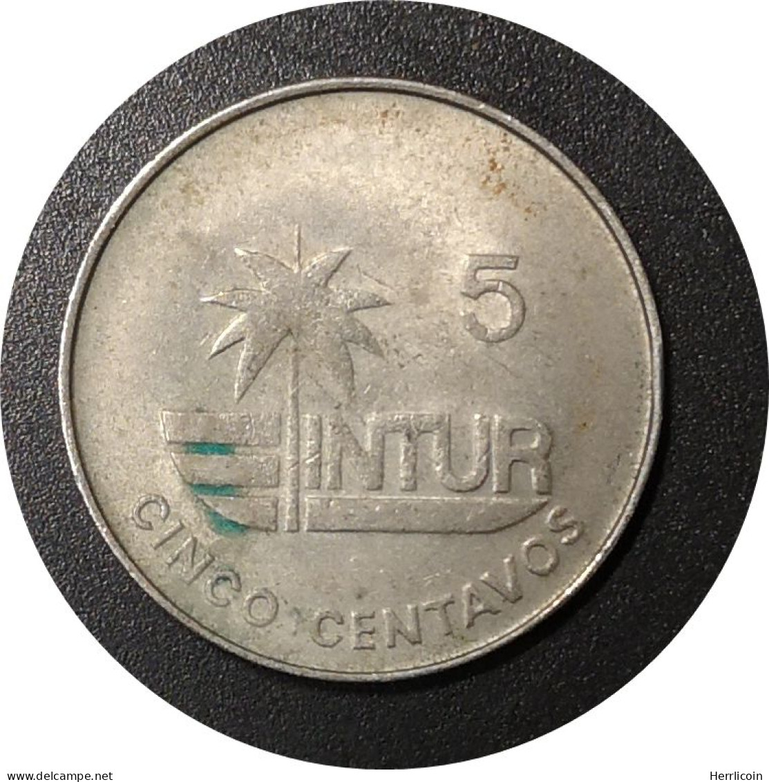 1981 - 5 Centavos  INTUR Avec « 5 » Cuba / KM#412 - Cuba