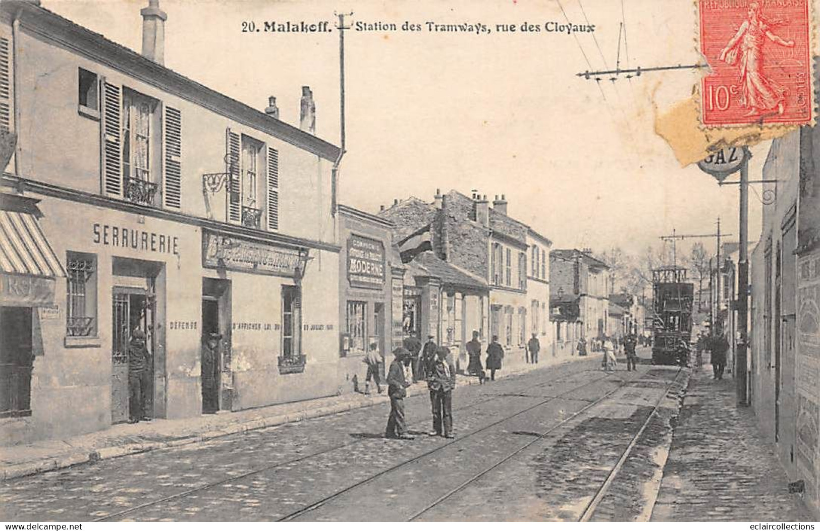 Malakoff         92       Station Des Tramways, Rue Des Cloyaux      N° 20  (voir Scan) - Malakoff