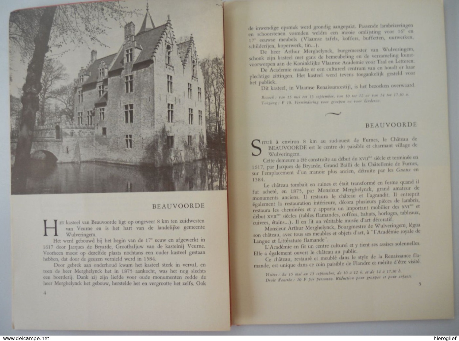 De Belgische Woonsteden - Les Demeures Historiques De Belgique / Kastelen Châteaux - Geschichte