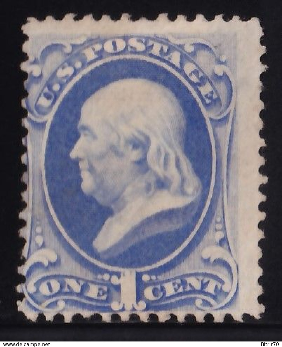 Estados Unidos, 1870-82  Y&T. 39 (*),  1 C. Azul. - Nuovi