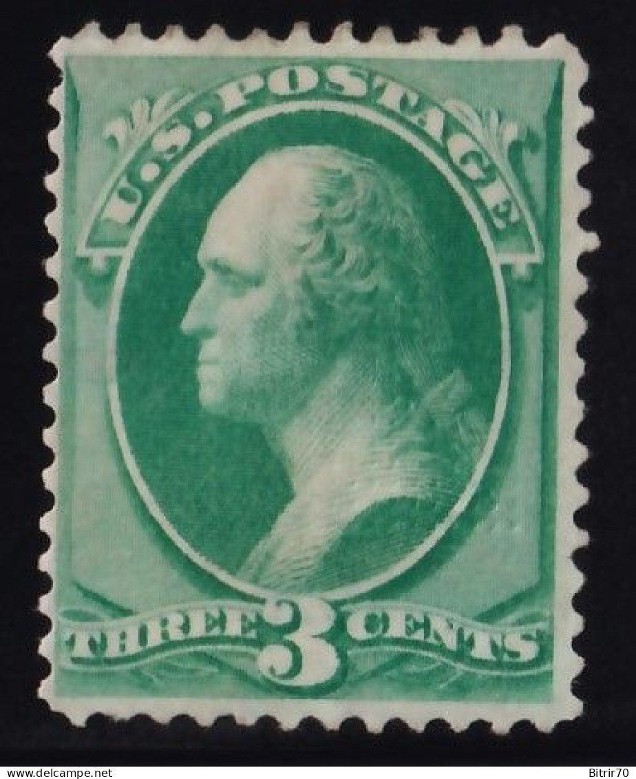 Estados Unidos, 1870-82  Y&T. 41. MH,  3 C. Verde - Nuevos