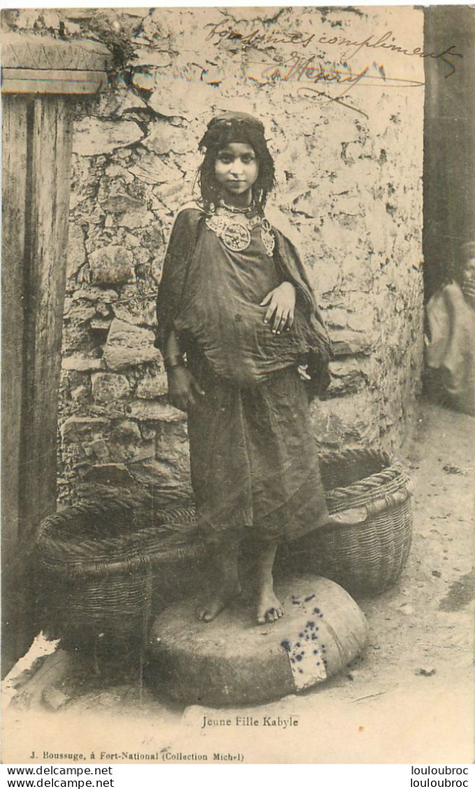 JEUNE FILLE KABYLE 1904 - Enfants