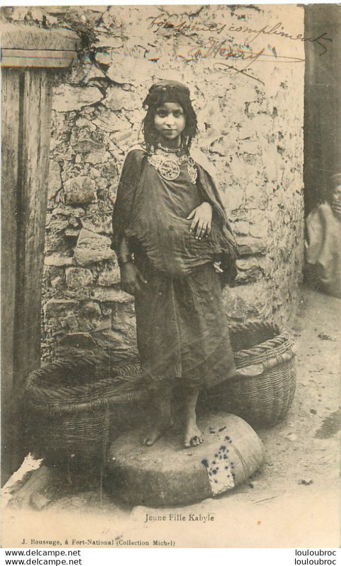 JEUNE FILLE KABYLE 1904 - Niños