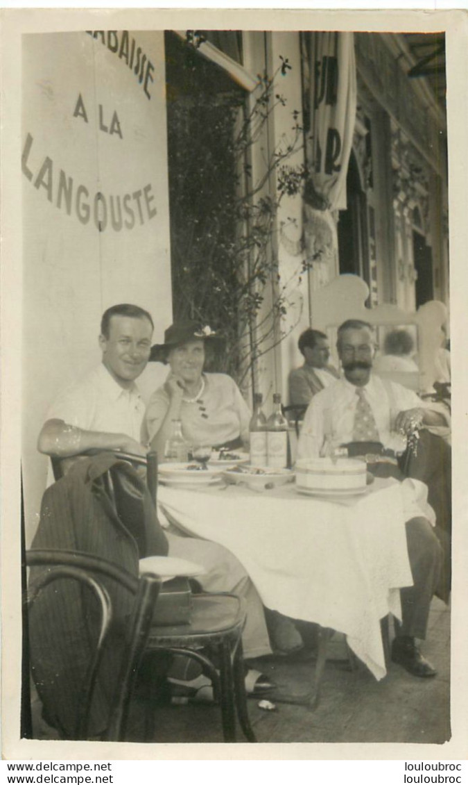 CARTE PHOTO RESTAURANT BOUILLABAISSE  A LA LANGOUSTE - Restaurants