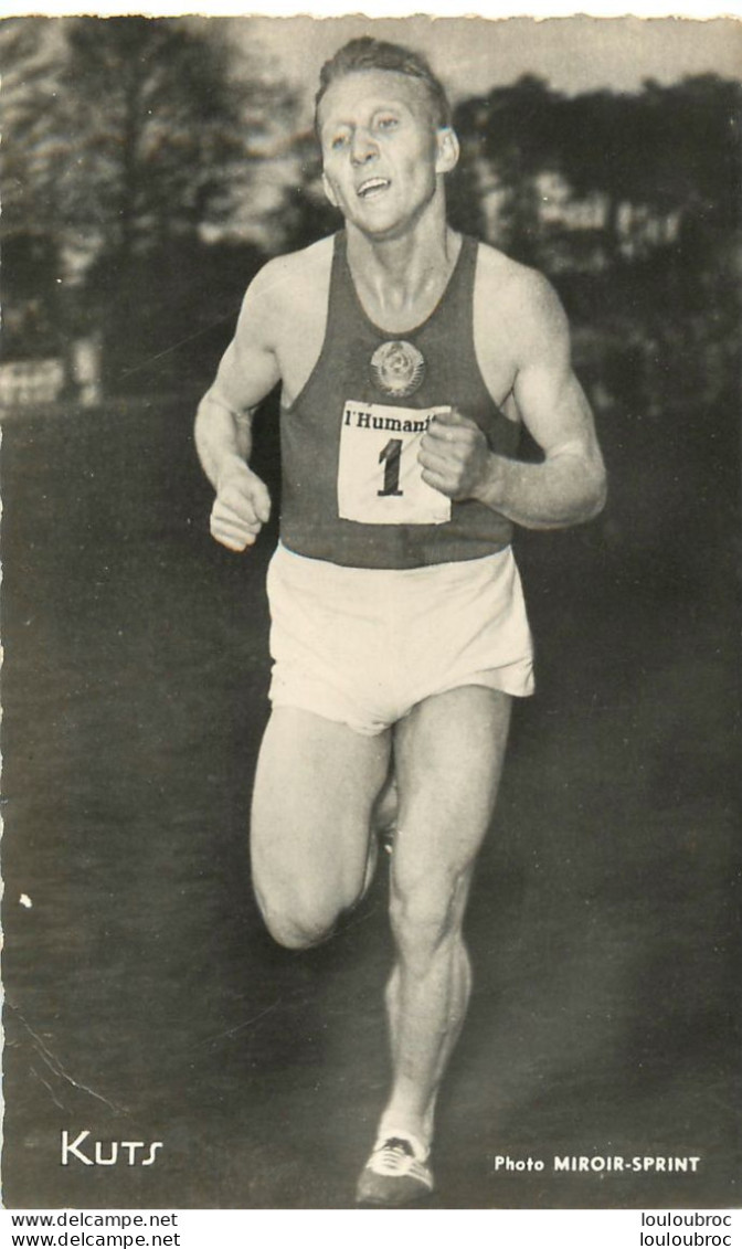 ATHLETISME KUTS COUREUR DE FOND SOVIETIQUE PHOTO MIROIR SPRINT - Athlétisme