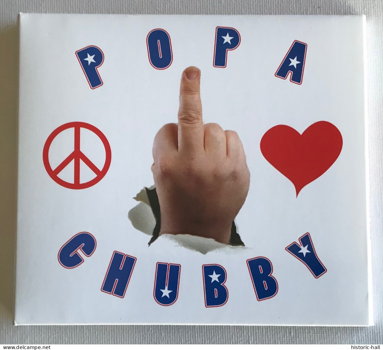 POPA CHUBBY - Peace, Love & Respect - Digipack CD - 2004 - Blues