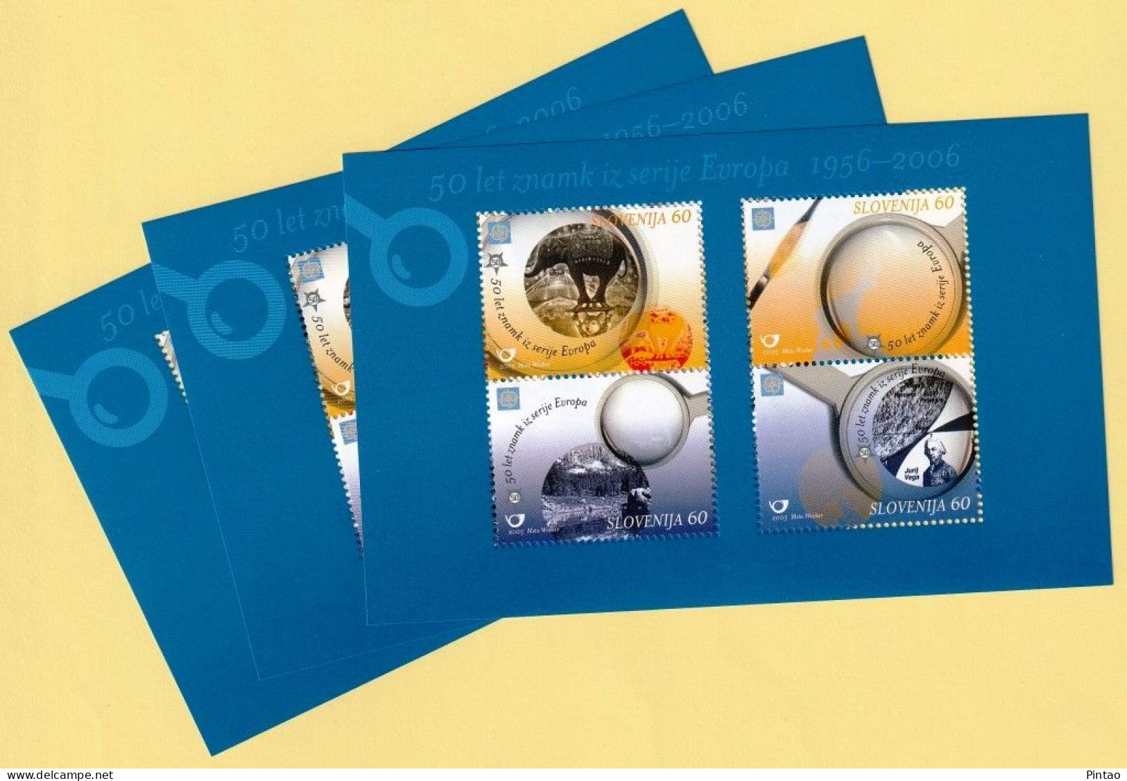 SSCF177v3- ESLOVÉNIA 2005 - MNH (50 ANOS EUROPA CEPT)_ X3 - 2005