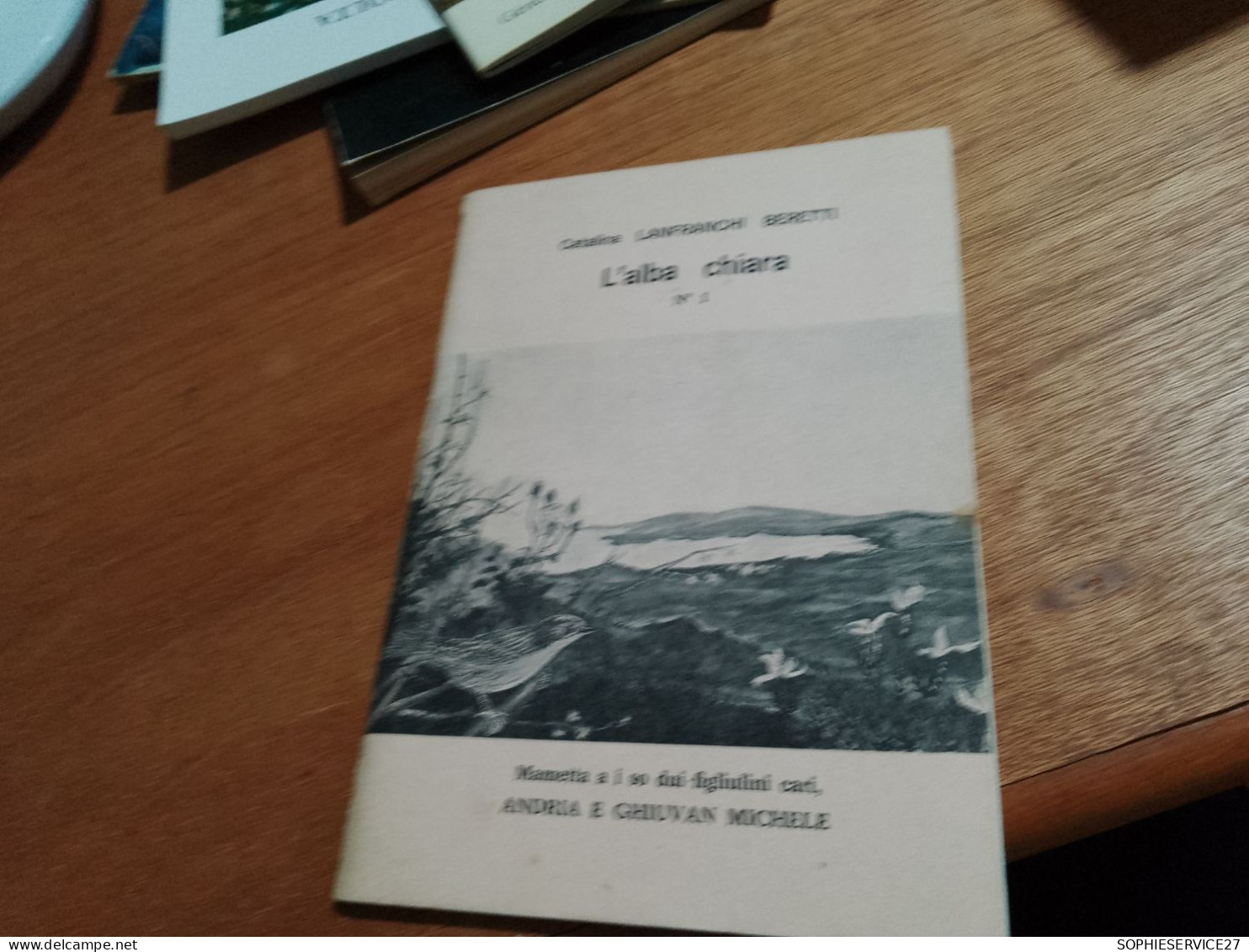 147 //  L'ALBA CHIARA N°1 / CATALINA LANFRANCHI BERETTI / POESIES - Poesía