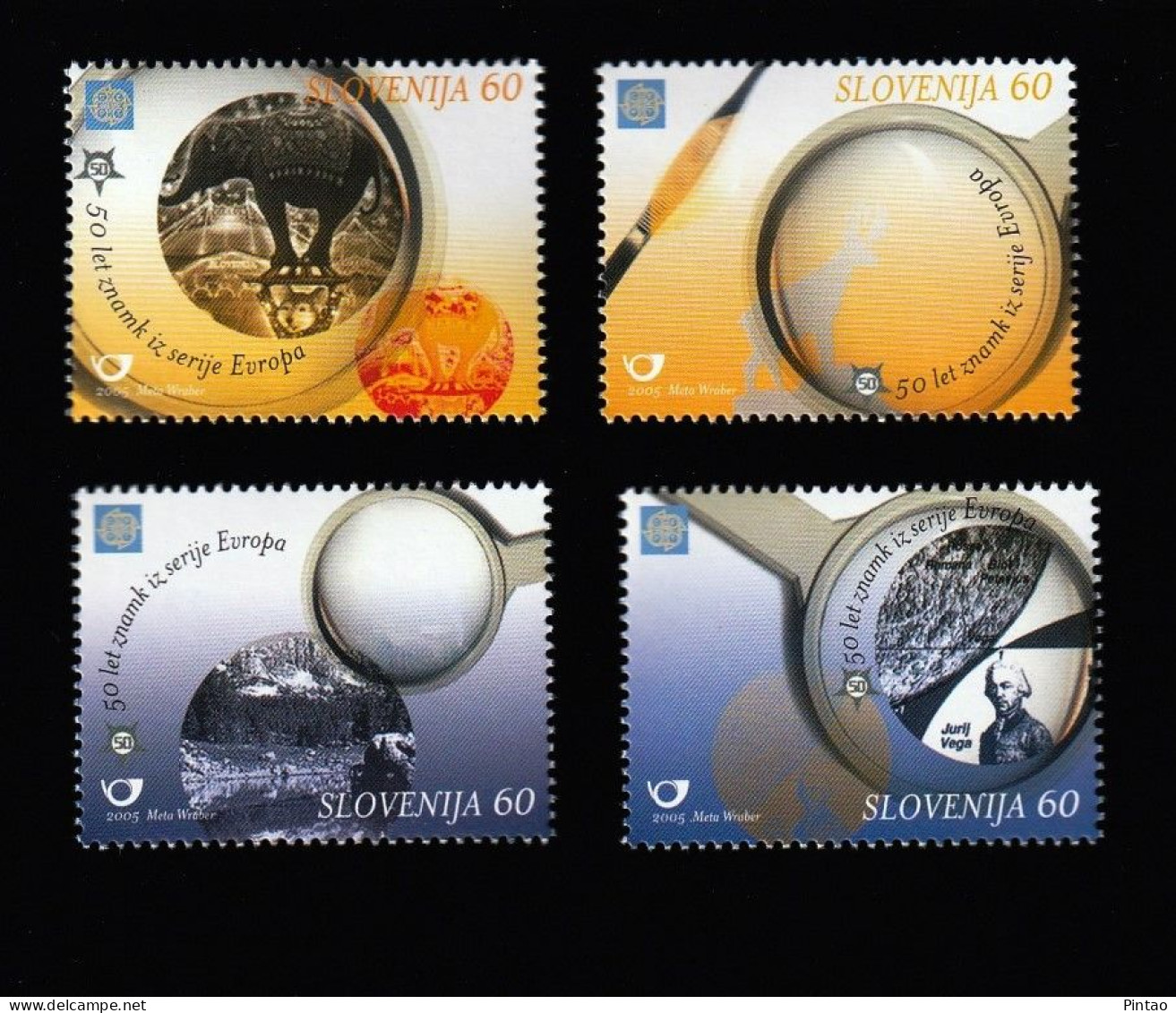 SSCF177s- ESLOVÉNIA 2005 - MNH (50 ANOS EUROPA CEPT) - 2005