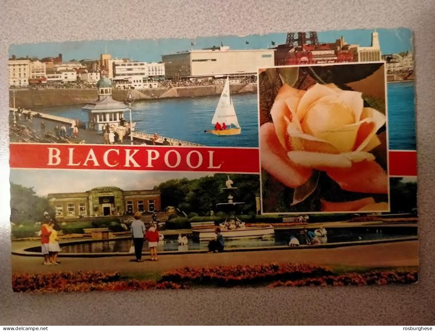 Cartolina Blackpool Vedute FP VG 1970 - Blackpool