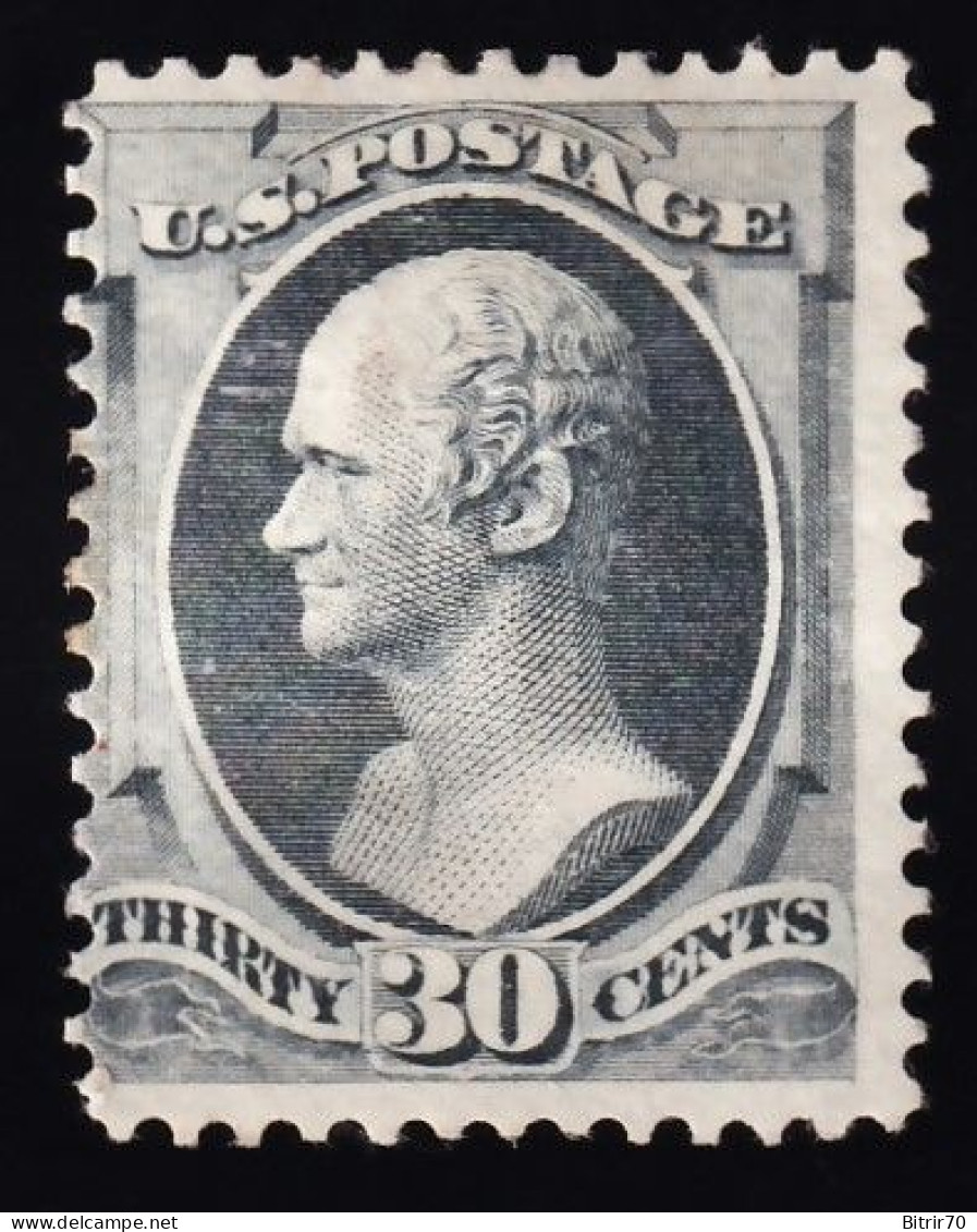 Estados Unidos, 1882-83   Y&T. 57B. MH, 30 C. Negro. - Neufs