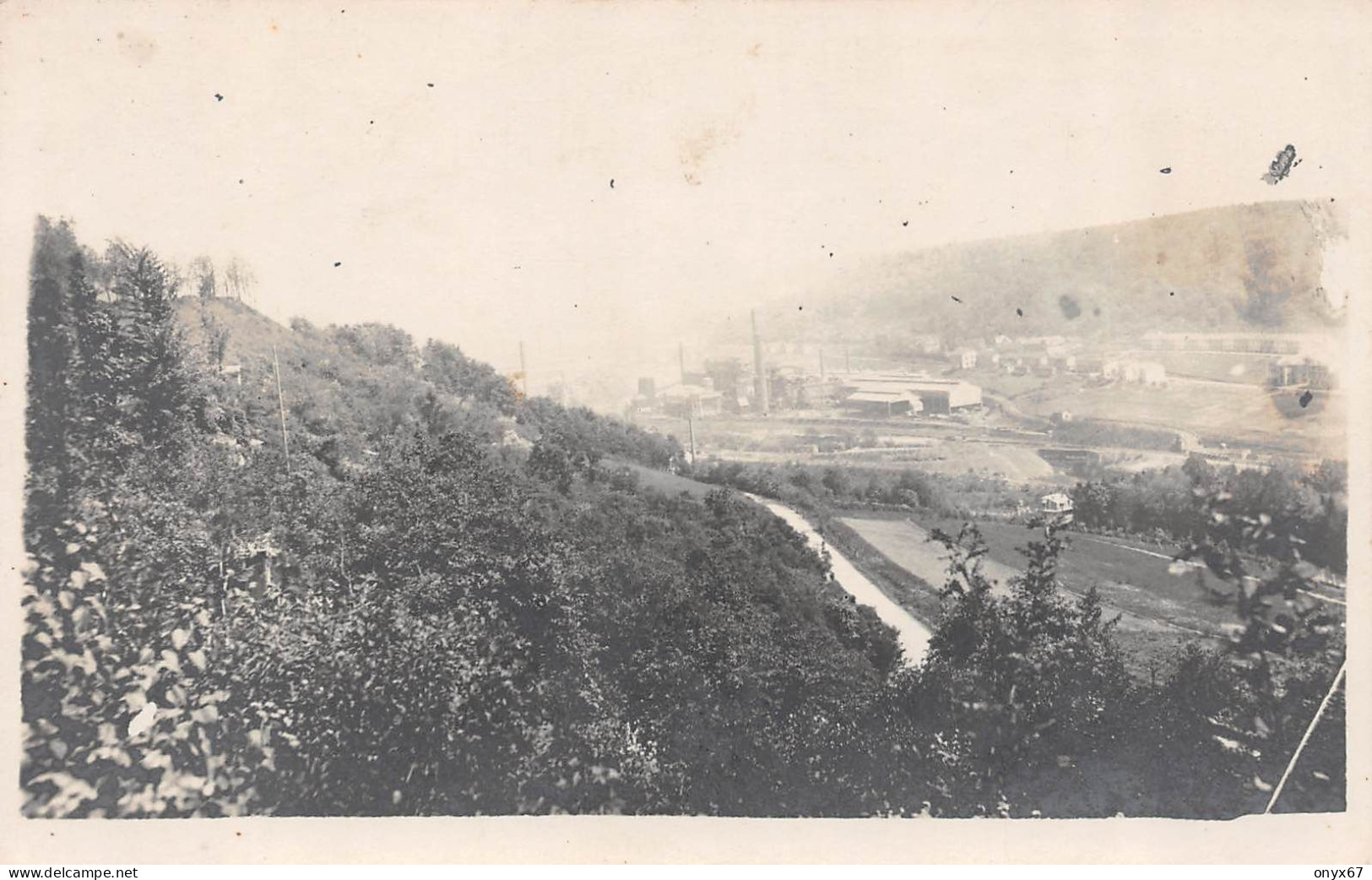 Carte Postale Photo Militaire Allemand LONGUYON-54-Meurthe Et Moselle-Vue Sur La Ville - Longuyon